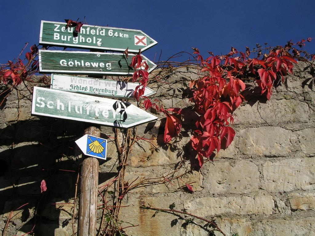Hotel Unstruttal Freyburg Esterno foto